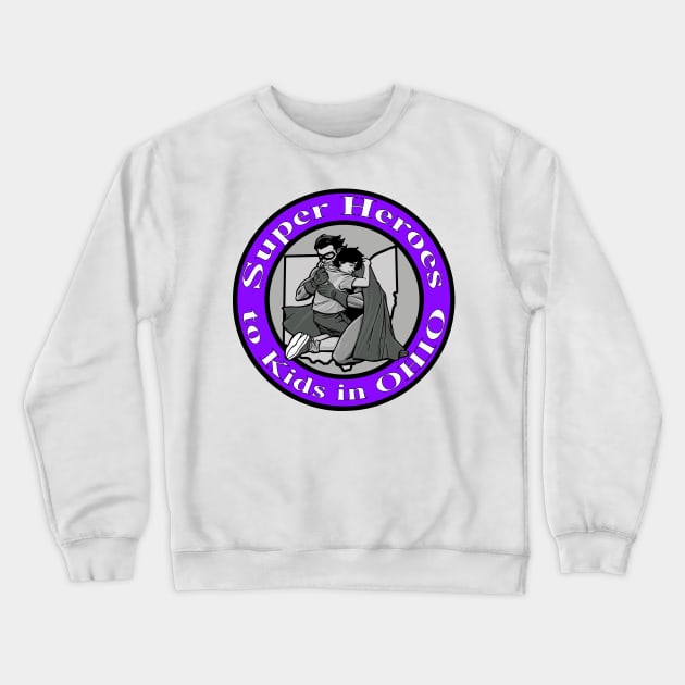 Alternative SHTKIO logo 2 Crewneck Sweatshirt by Super Heroes to Kids in Ohio